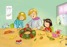 Illustration zu Kamishibai - Betül und Nele
