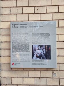 Wandtafel Eugen Salomon