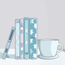 Monatsthema im Mai: Das Geheimnis der blauen Bücher