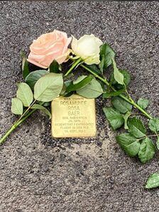 Bildmotiv Stolpersteinverlegung vom September 2024 Landeshaupstadt Mainz