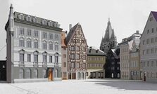 Animation 1 - 3D - Am Brand, Mainz, Zustand um 1940