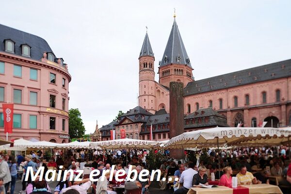 Ein Blick auf den Mainzer Markt. © Landeshauptstadt Mainz