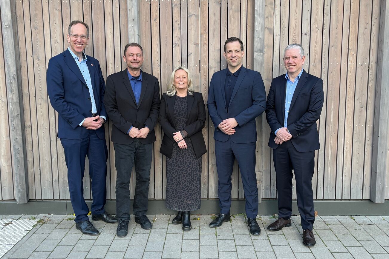 Ludwig Holle, Daniel Köbler, Astrid Fath, Nino Haase and Daniel Gahr