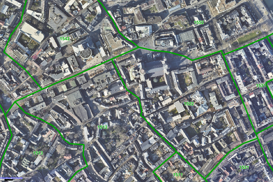 Schermata di un'organizzazione su piccola scala