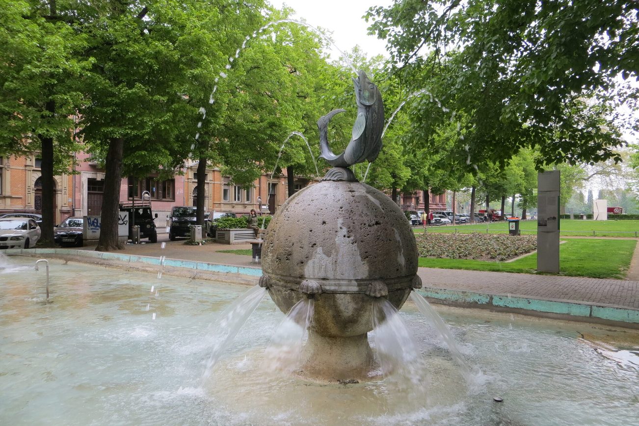 Fischtorbrunnen in Mainz