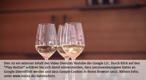 Die Landeshauptstadt Mainz nutzt den Video-Dienst Youtube. Vor einem Klick auf den Play-Button empfängt Youtube keine Daten und setzt keine Cookies. Nähere Informationen über Youtube finden Sie in den Datenschutzinformationen zu unserem Youtube-Kanal: www.mainz.de/datenschutz