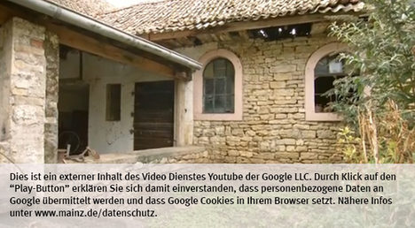 Die Landeshauptstadt Mainz nutzt den Video-Dienst Youtube. Vor einem Klick auf den Play-Button empfängt Youtube keine Daten und setzt keine Cookies. Nähere Informationen über Youtube finden Sie in den Datenschutzinformationen zu unserem Youtube-Kanal: www.mainz.de/datenschutz