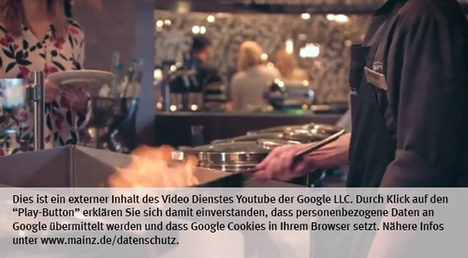 Die Landeshauptstadt Mainz nutzt den Video-Dienst Youtube. Vor einem Klick auf den Play-Button empfängt Youtube keine Daten und setzt keine Cookies. Nähere Informationen über Youtube finden Sie in den Datenschutzinformationen zu unserem Youtube-Kanal: www.mainz.de/datenschutz