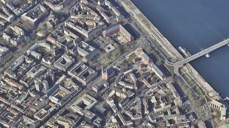Schrägliftbild Regierungsviertel 2022