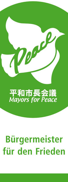 Fahne: Mayors for Peace