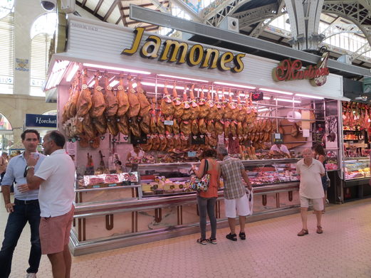 Serrano Schinken, Mercado Central Valencia