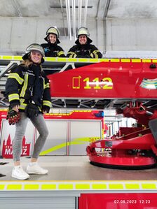 Spannender Vormittag auf der Feuerwache