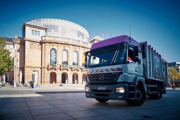 Entsorgungsfahrzeug der KAW